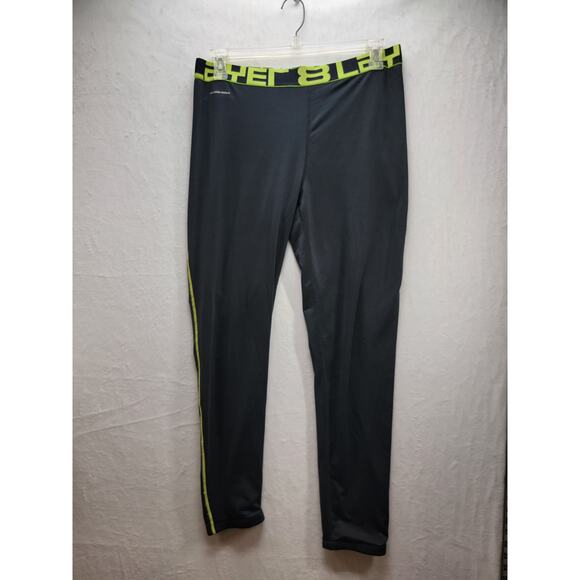 Layer 8 Men's Quick Dry Black Athletic Leggings Size XL - Picture 1 of 11